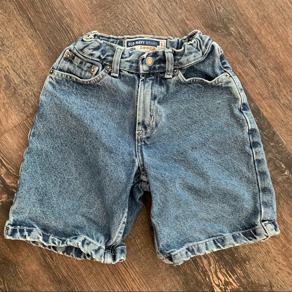 Vtg boys Old Navy Denim Shorts